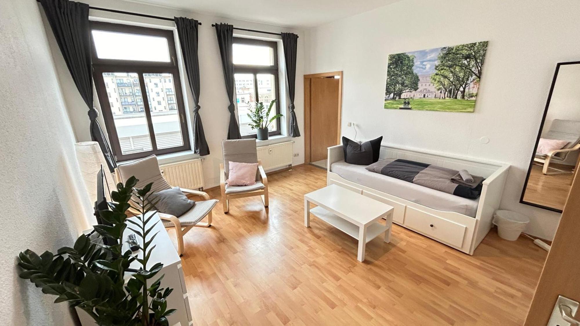 Citywohnung Halle am Riebeckplatz Exterior foto